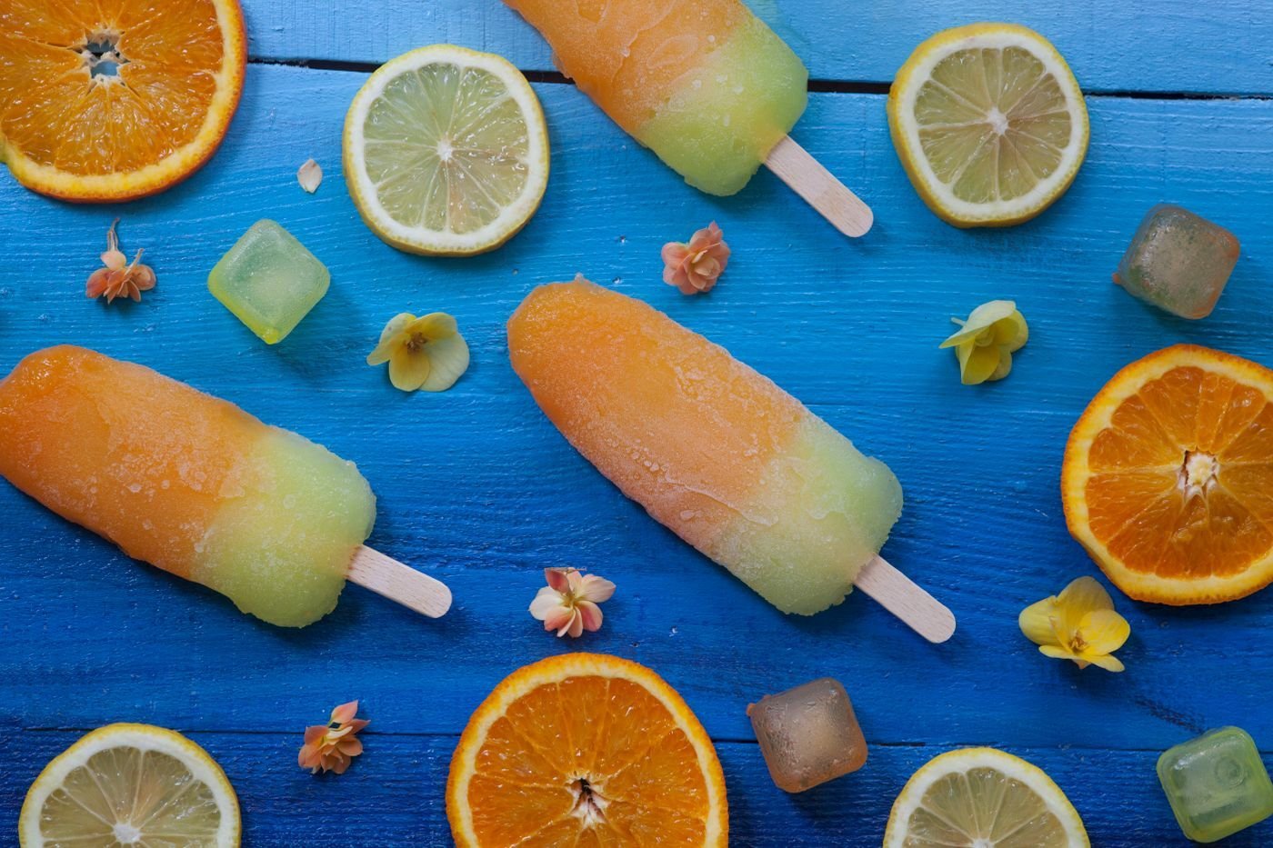 Orange Lime Cashew Creamsicles