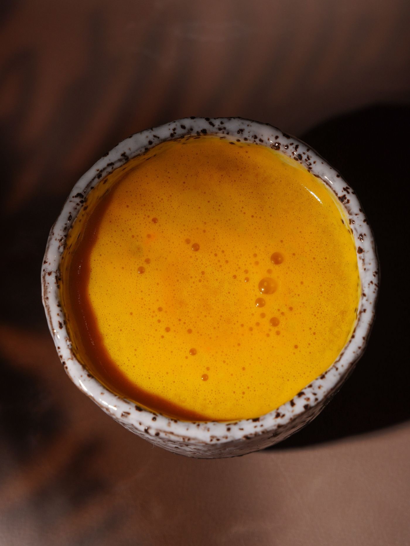 Frothy Saffron Golden Milk