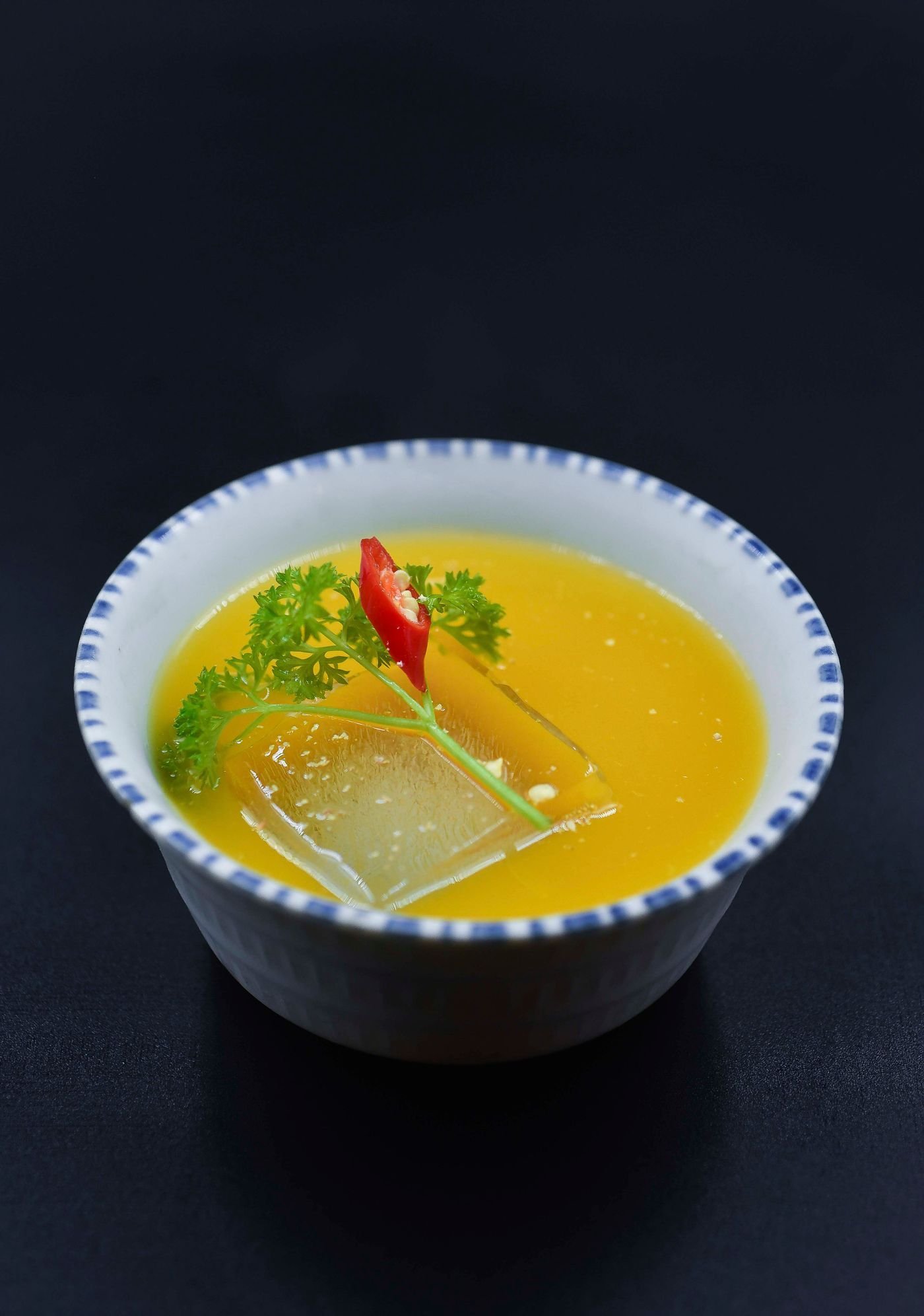 Golden Mango Soup with Chili