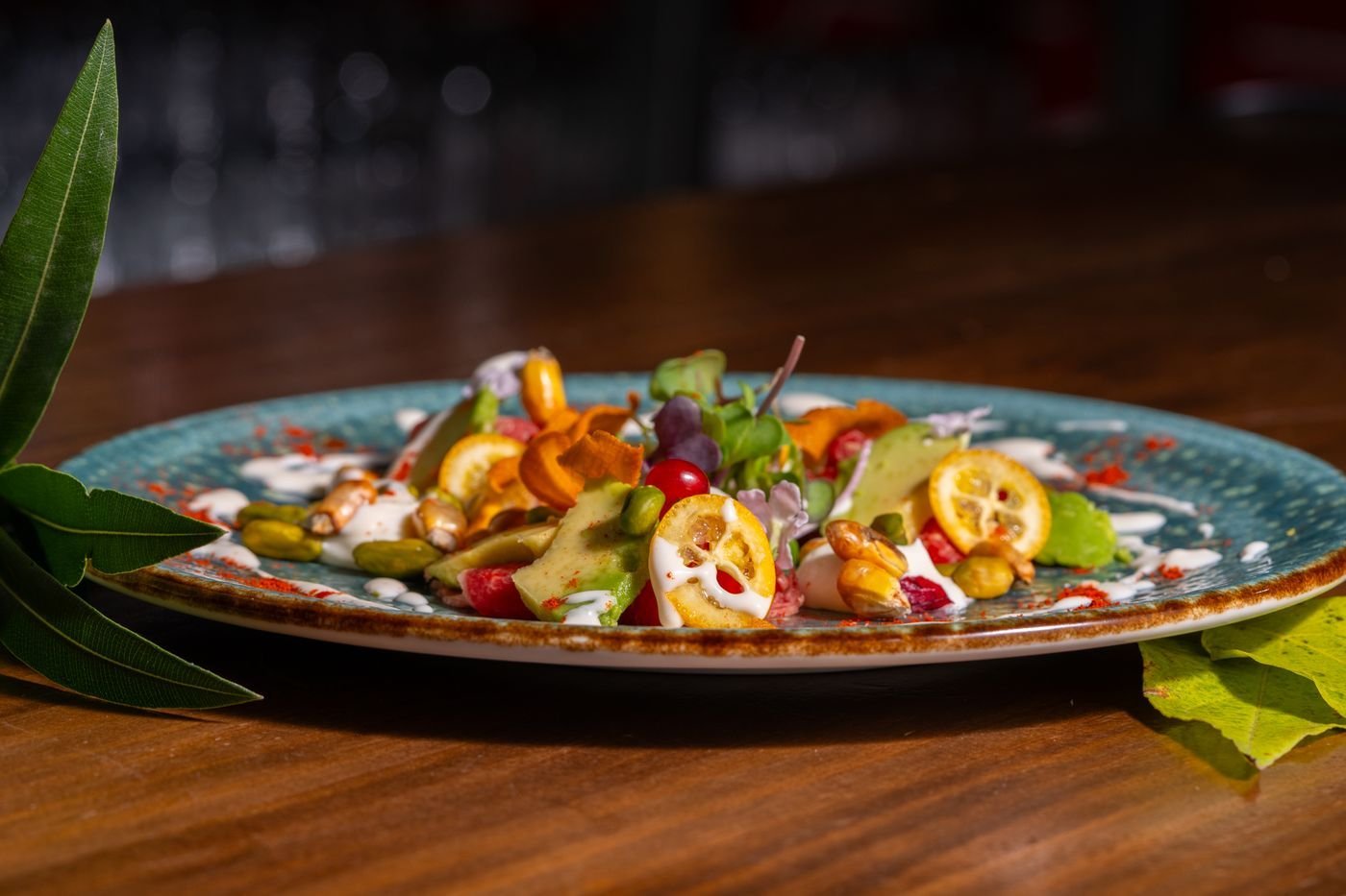Rainbow Sweet Pepper Carpaccio