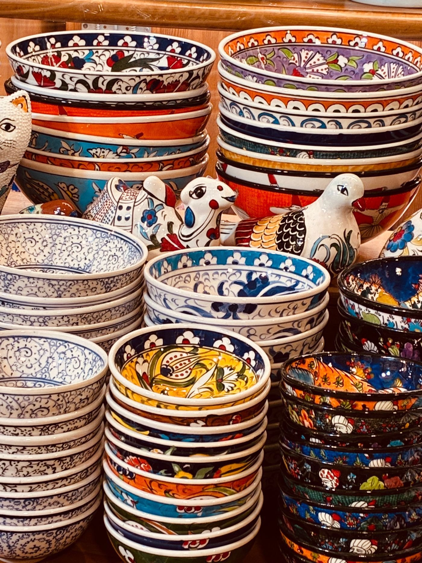 Painted Market Bowls