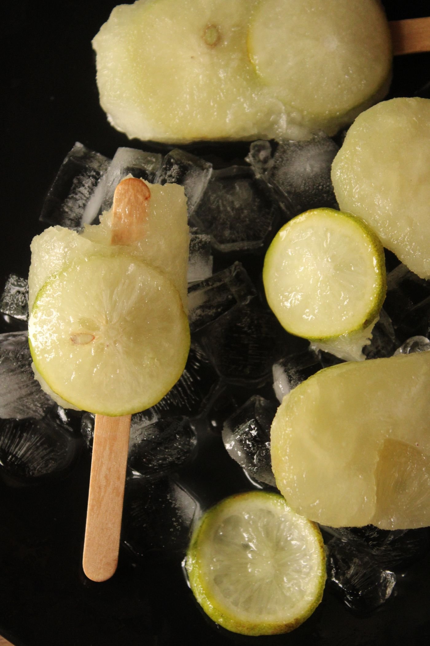 Creamy Avocado Lime Pops