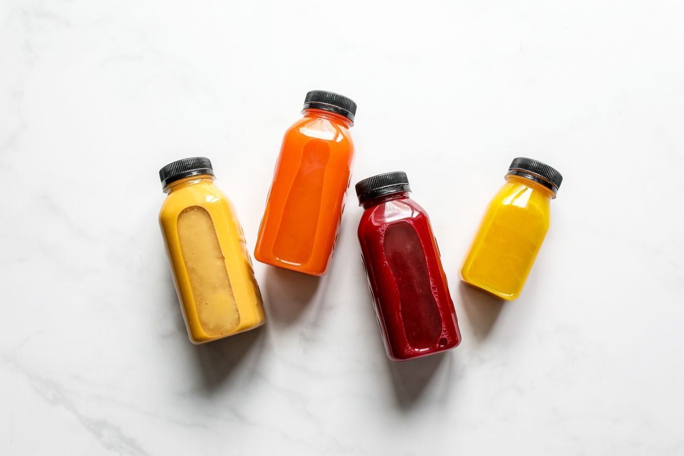 Sunset Pineapple, Carrot and Beet Juices