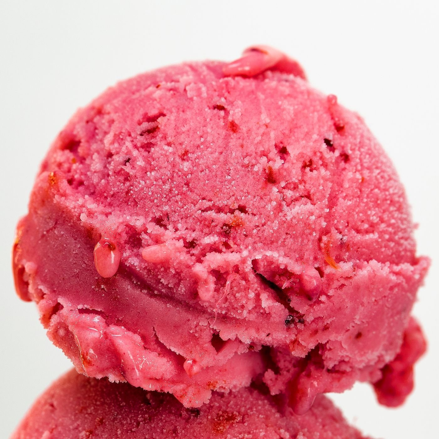 Tart Raspberry Lime Sorbet