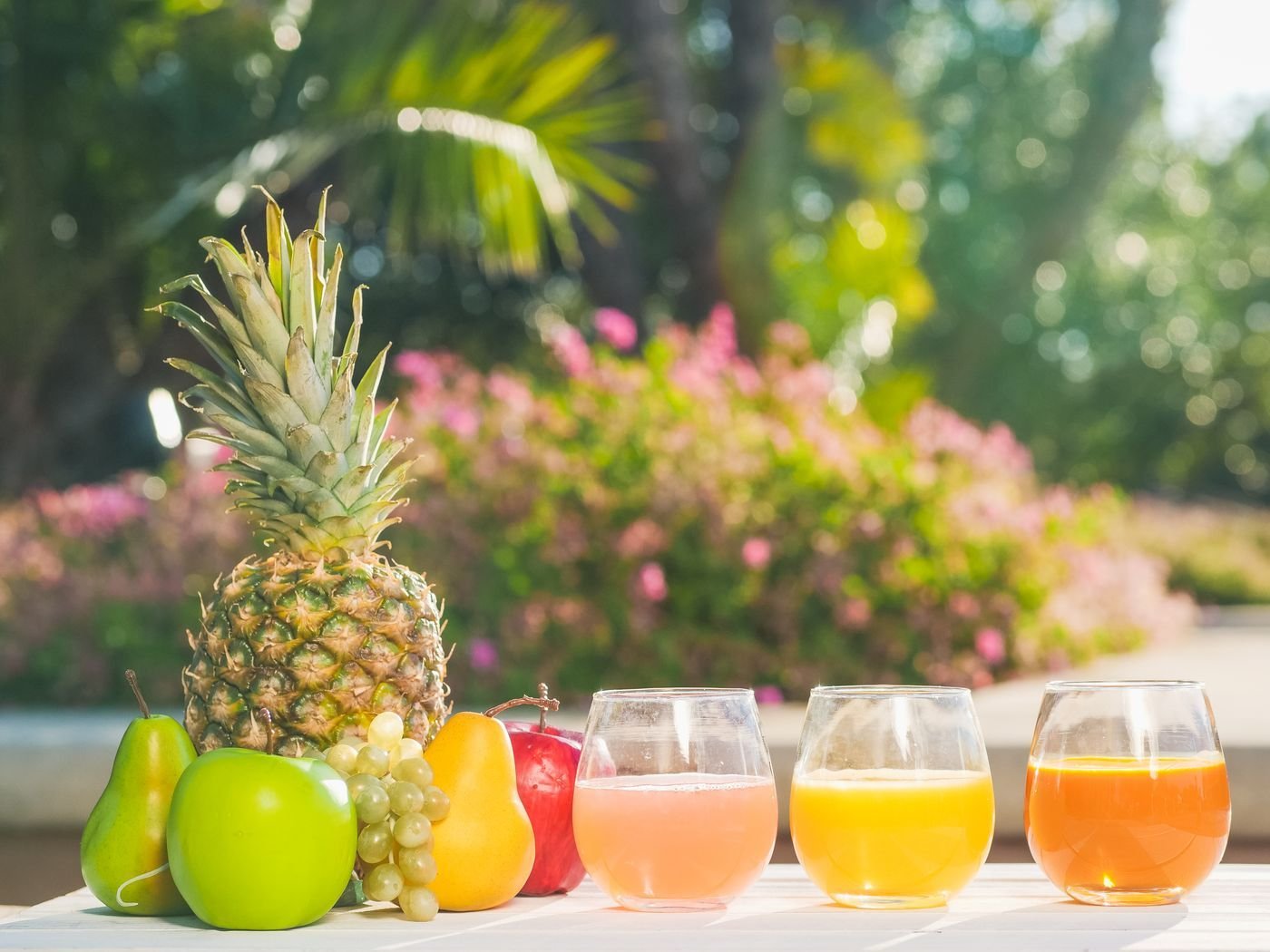 Orchard and Pineapple Juice Trio
