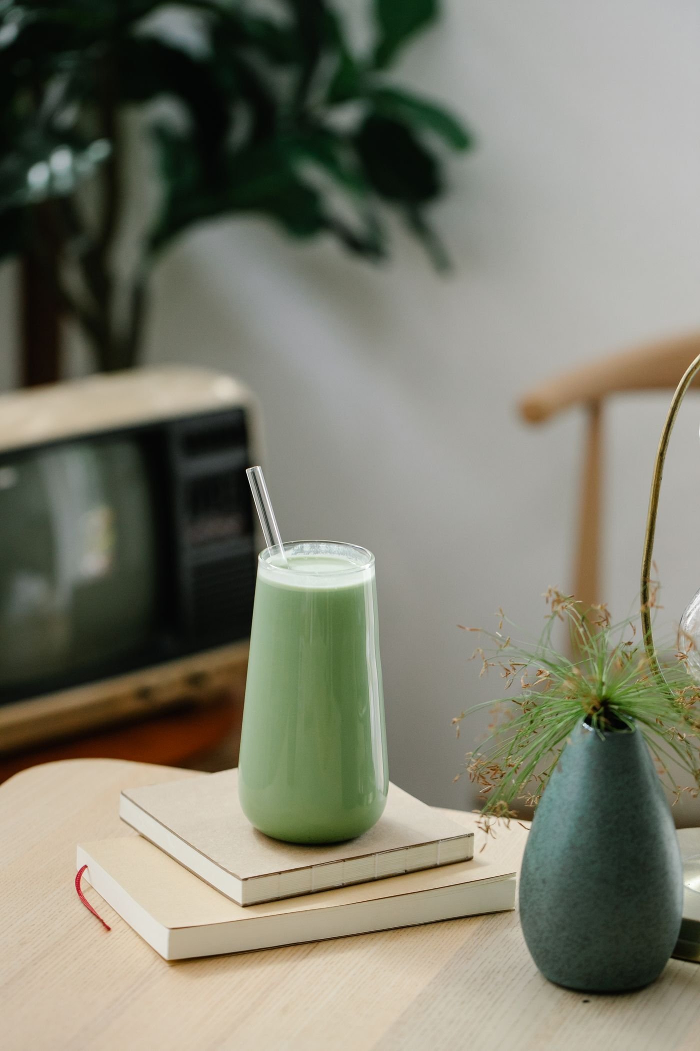 Iced Matcha Cashew Milk